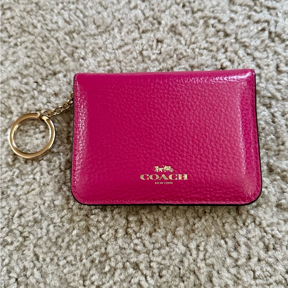 Coach card holder / card case